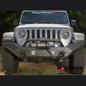 Jeep Gladiator Spartan Bumper w/ High Clearance Ends & Overrider - Front